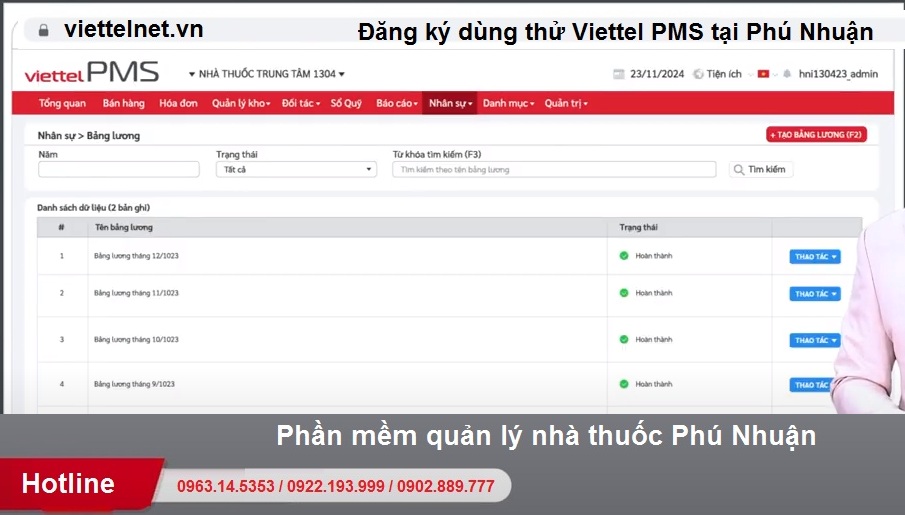 Quản lý thuốc Phú Nhuận