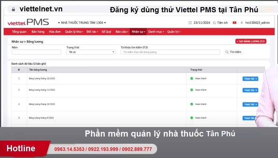 PMS Viettel Tân Phú