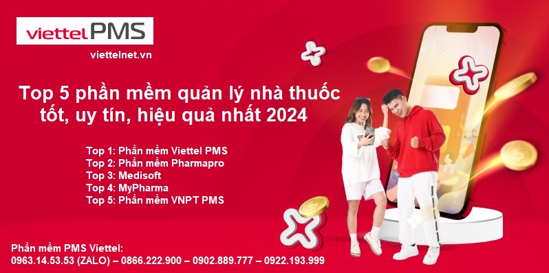 Top 5 phần mềm quản lý nhà thuốc tốt, uy tín, hiệu quả nhất 2024