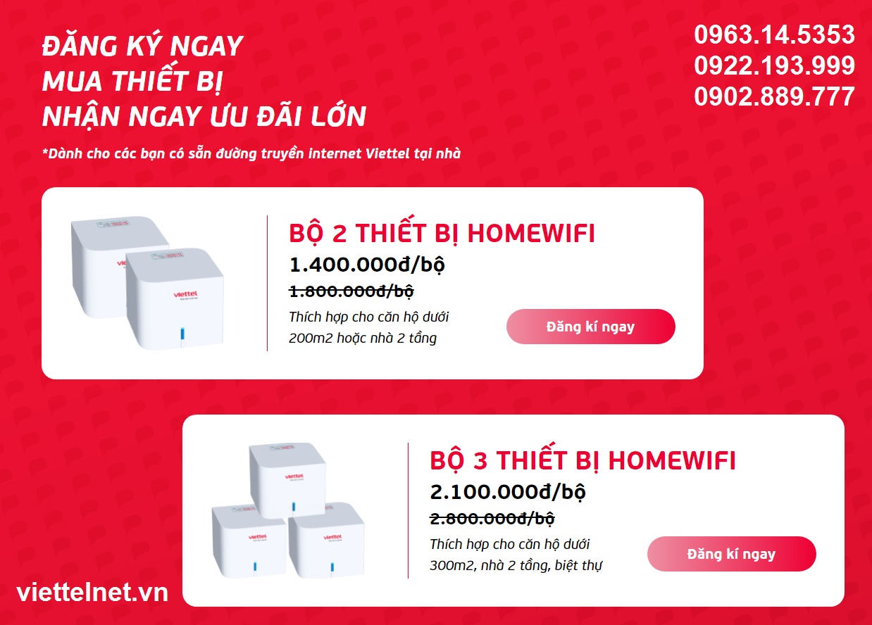 Bảng giá Home Wifi