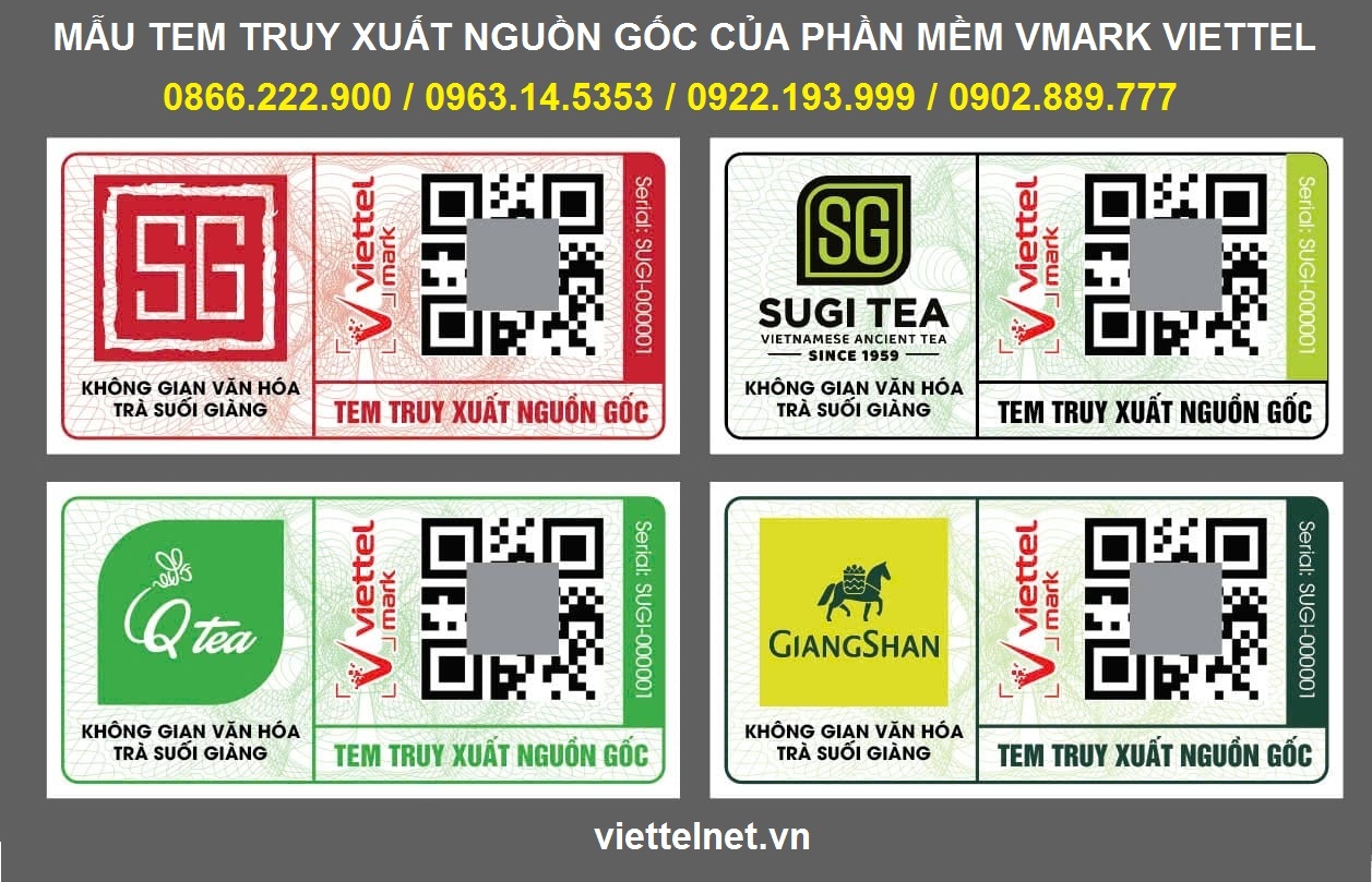 Truy xuất nguồn gốc sản phẩm bằng vMark Viettel