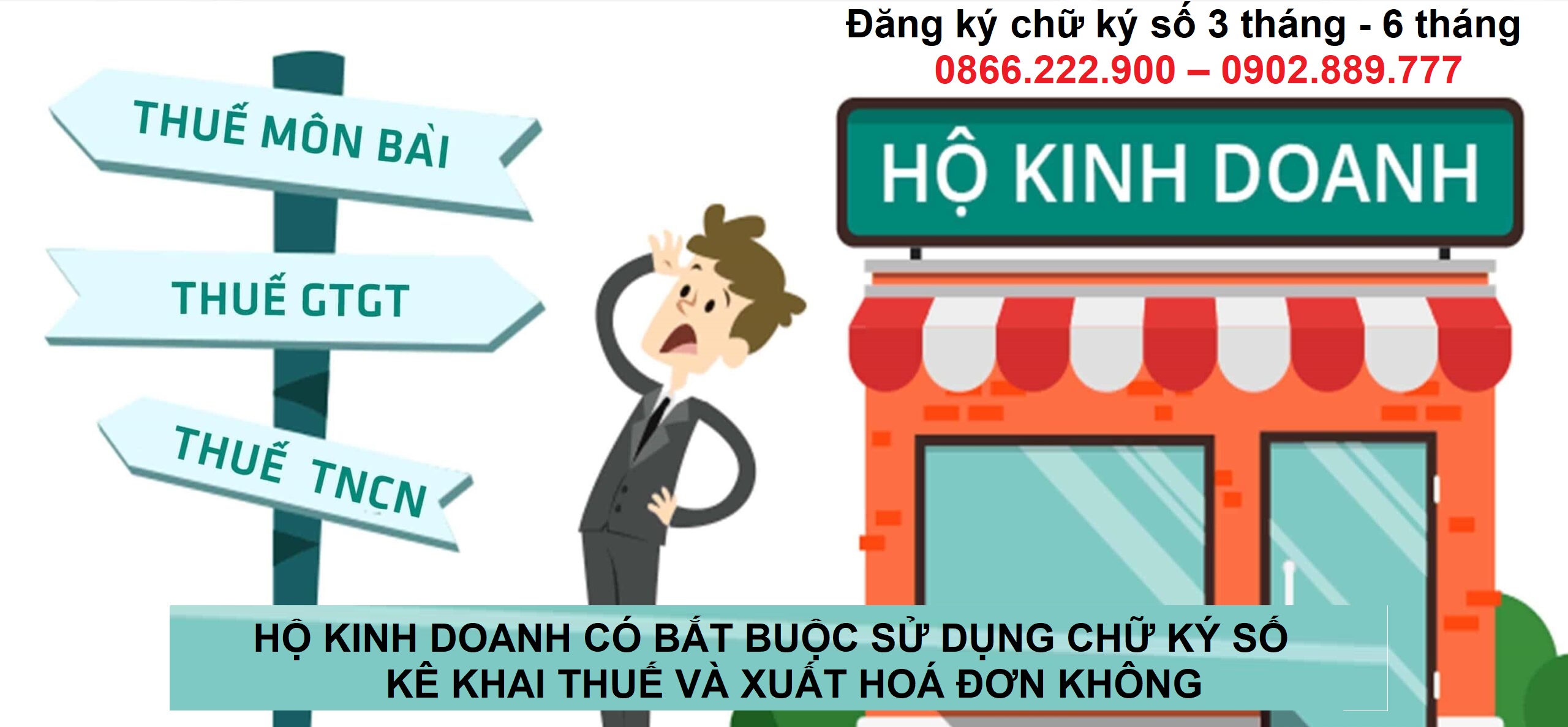 bắt buộc sử dụng chữ ký số hộ kinh doanh