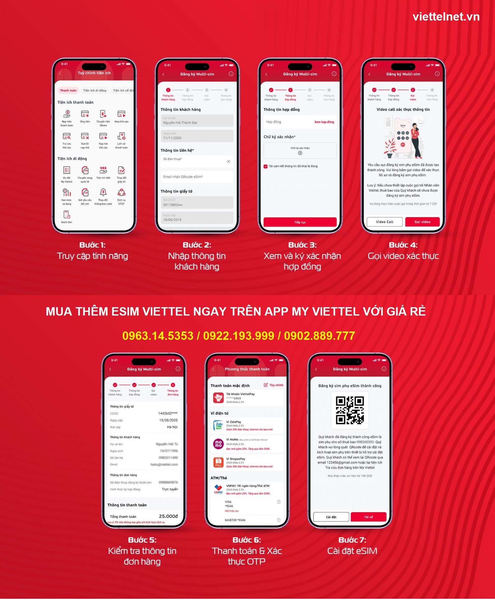 Mua SIM mới MyViettel