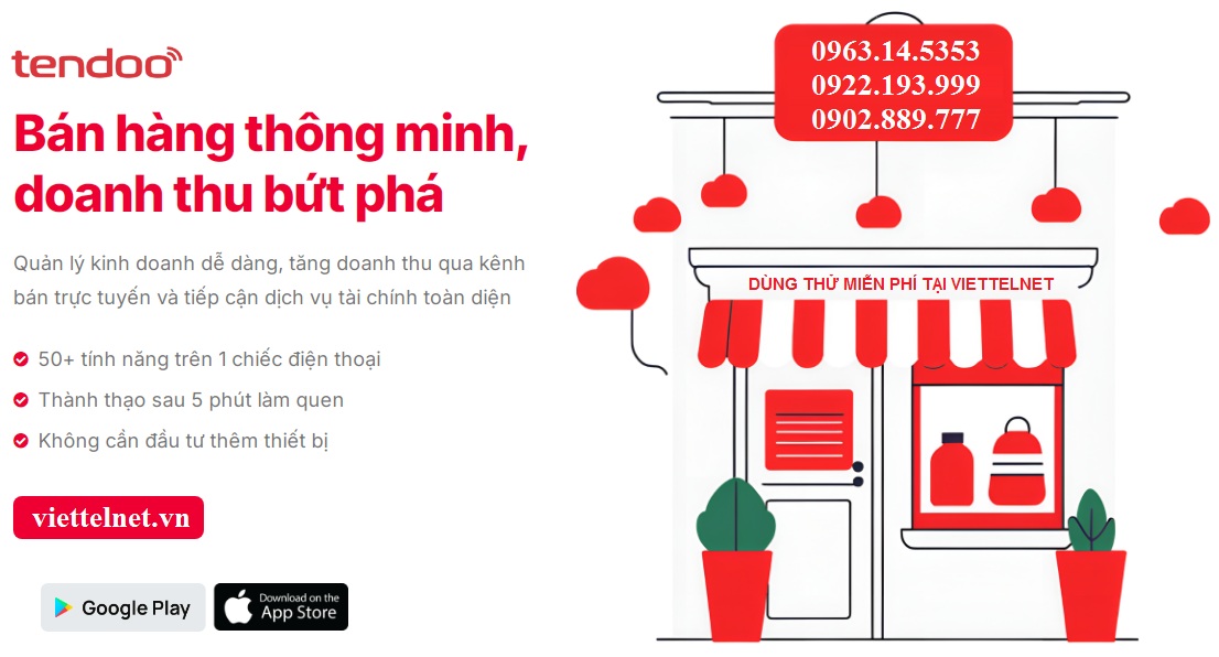 Phần mềm Quản lý Bán hàng Tendoo