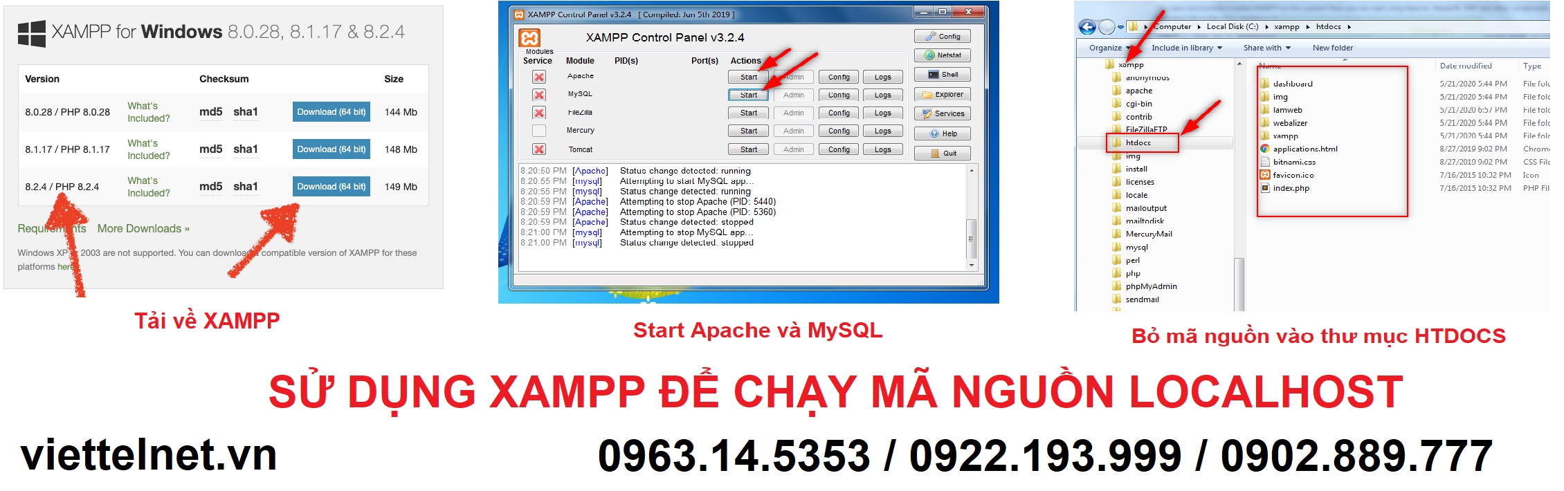Website Localhost XAMPP