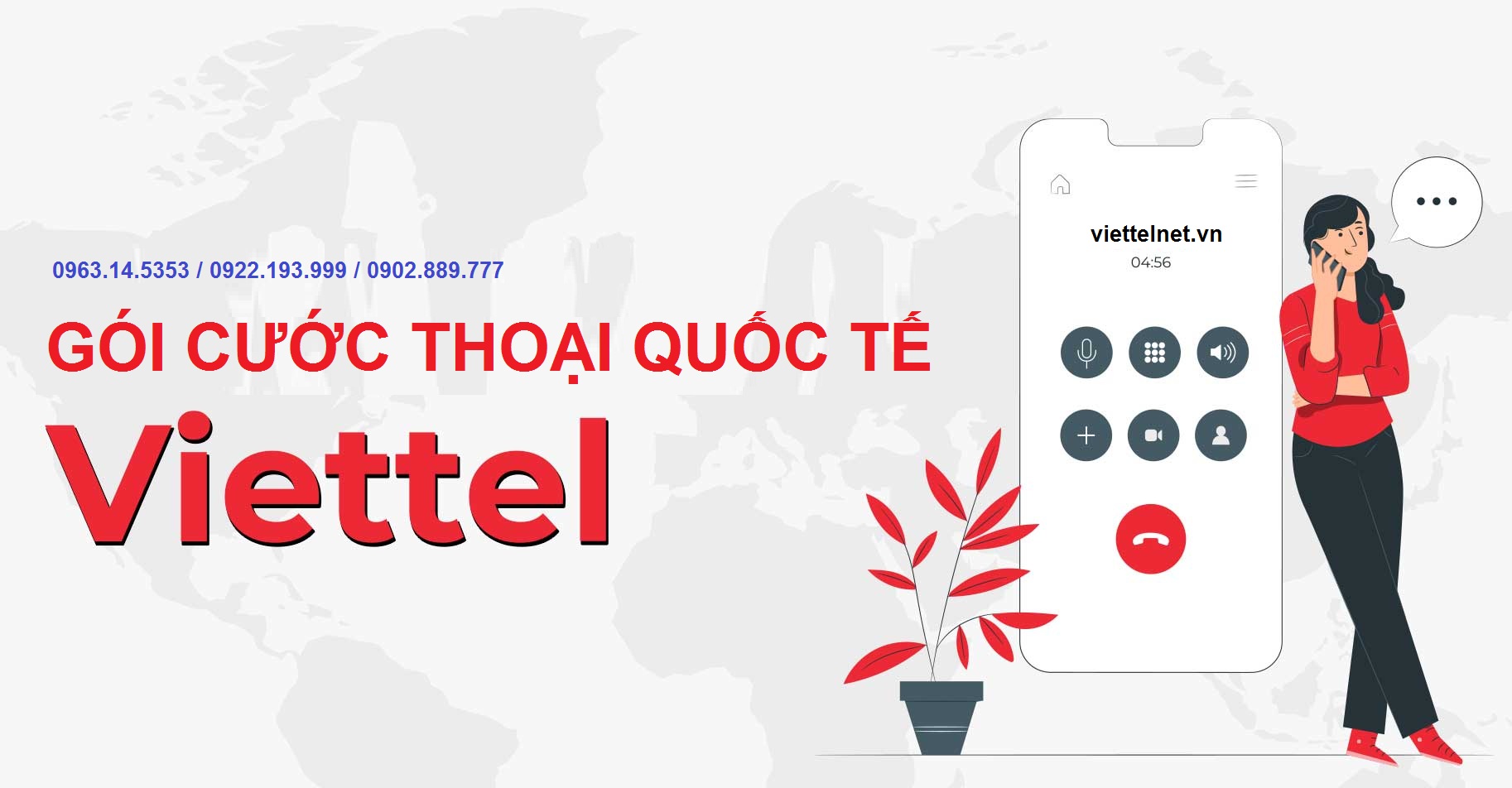 Gói cước thoại quốc tế