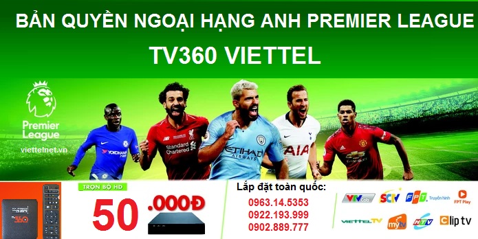 Premier League ngoại hạng anh trên TV360