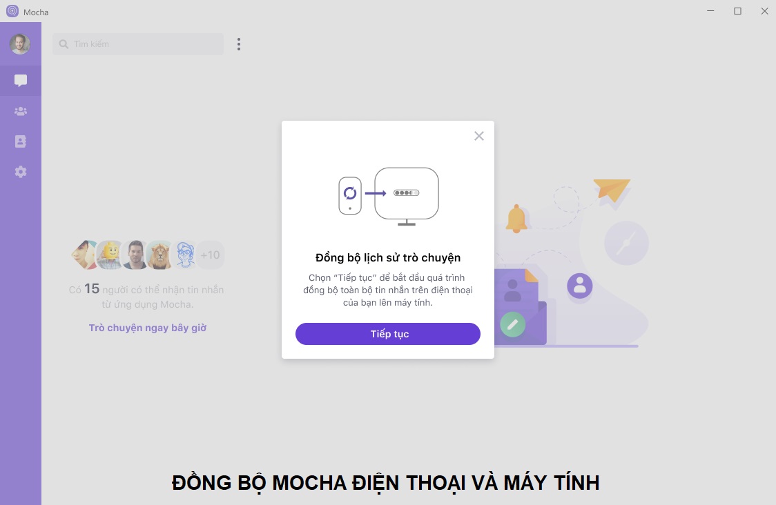 Đồng bộ Mocha