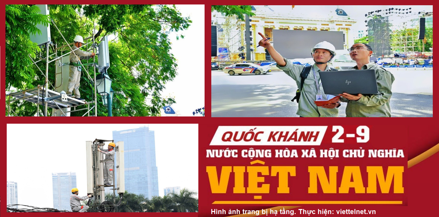 Trang bị hạ tầng Viettel