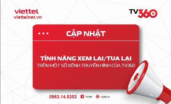 Xem lại, tua lại trên TV360