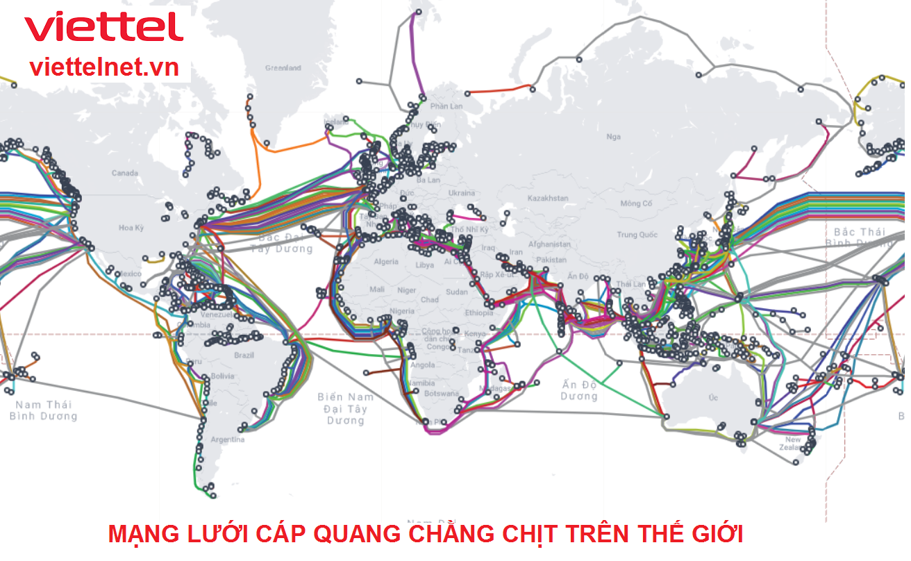 Cáp quang thế giới
