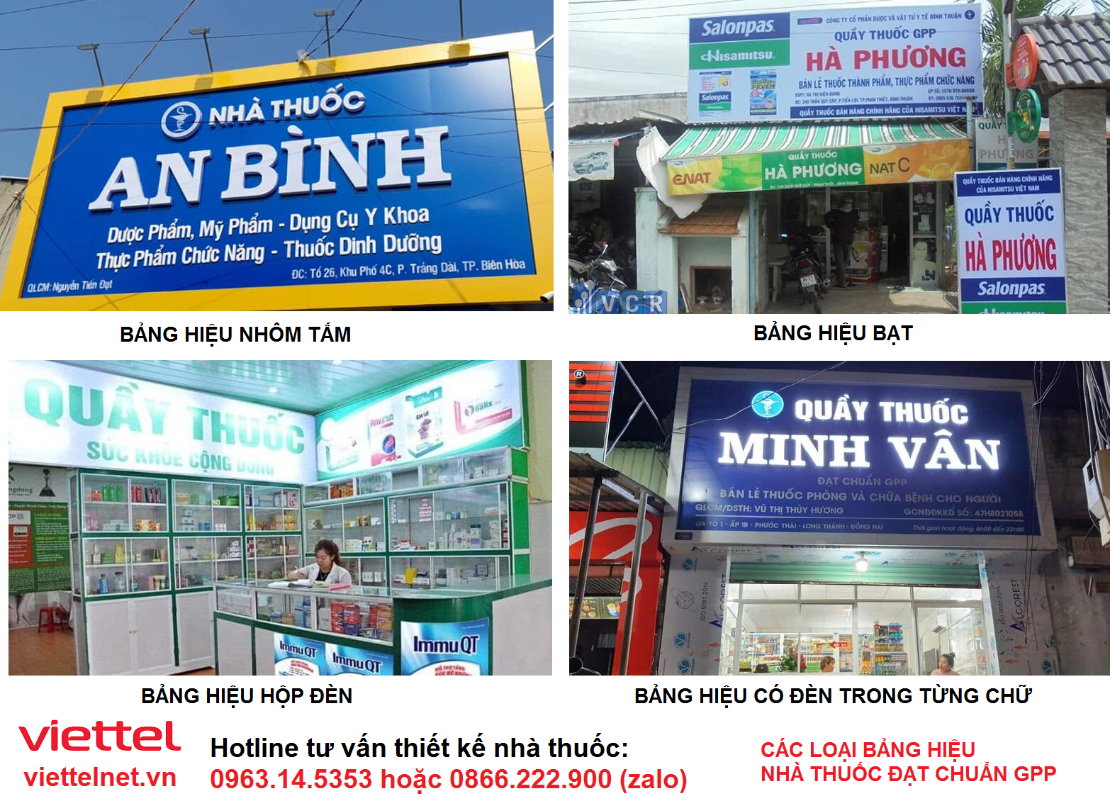 Bảng hiệu nhà thuốc