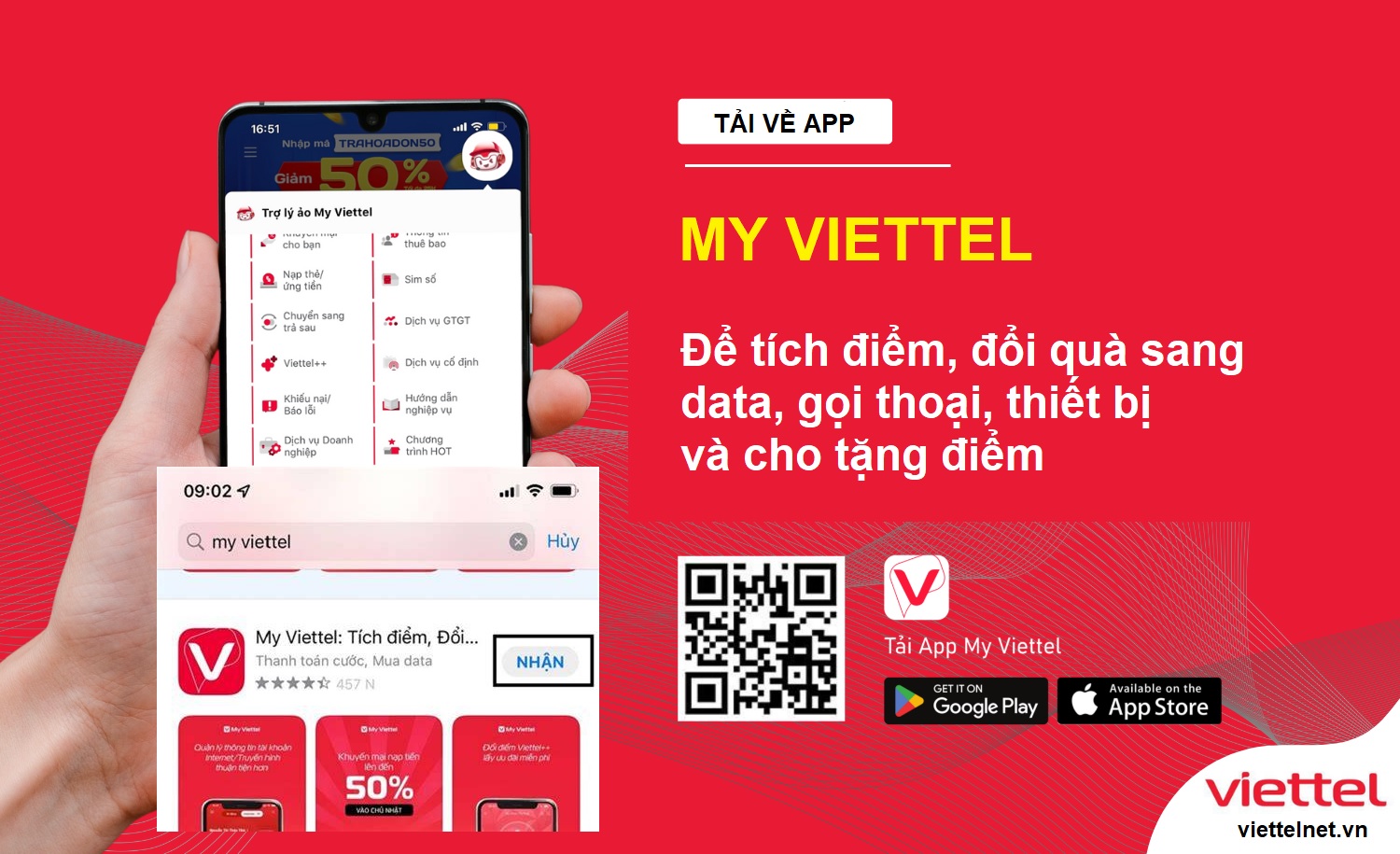 Hướng dẫn sử dụng điểm Viettel