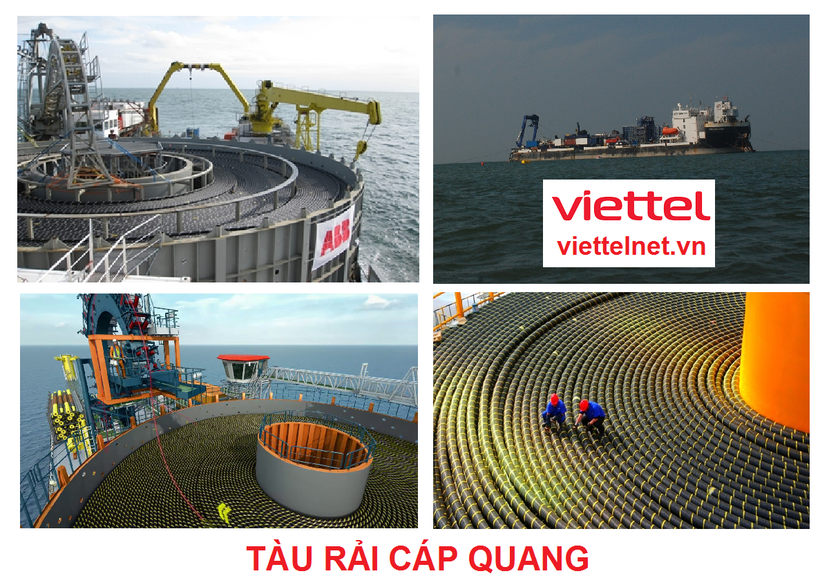 Tàu rải cáp quang Viettel