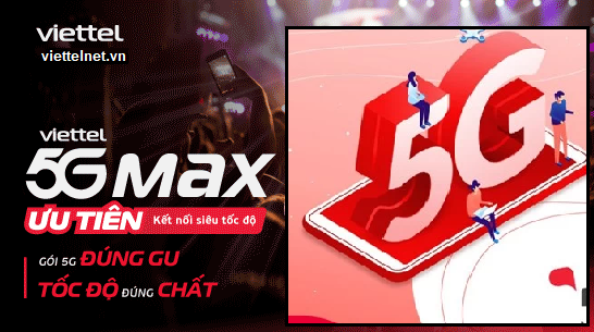Gói 5GMAX Viettel
