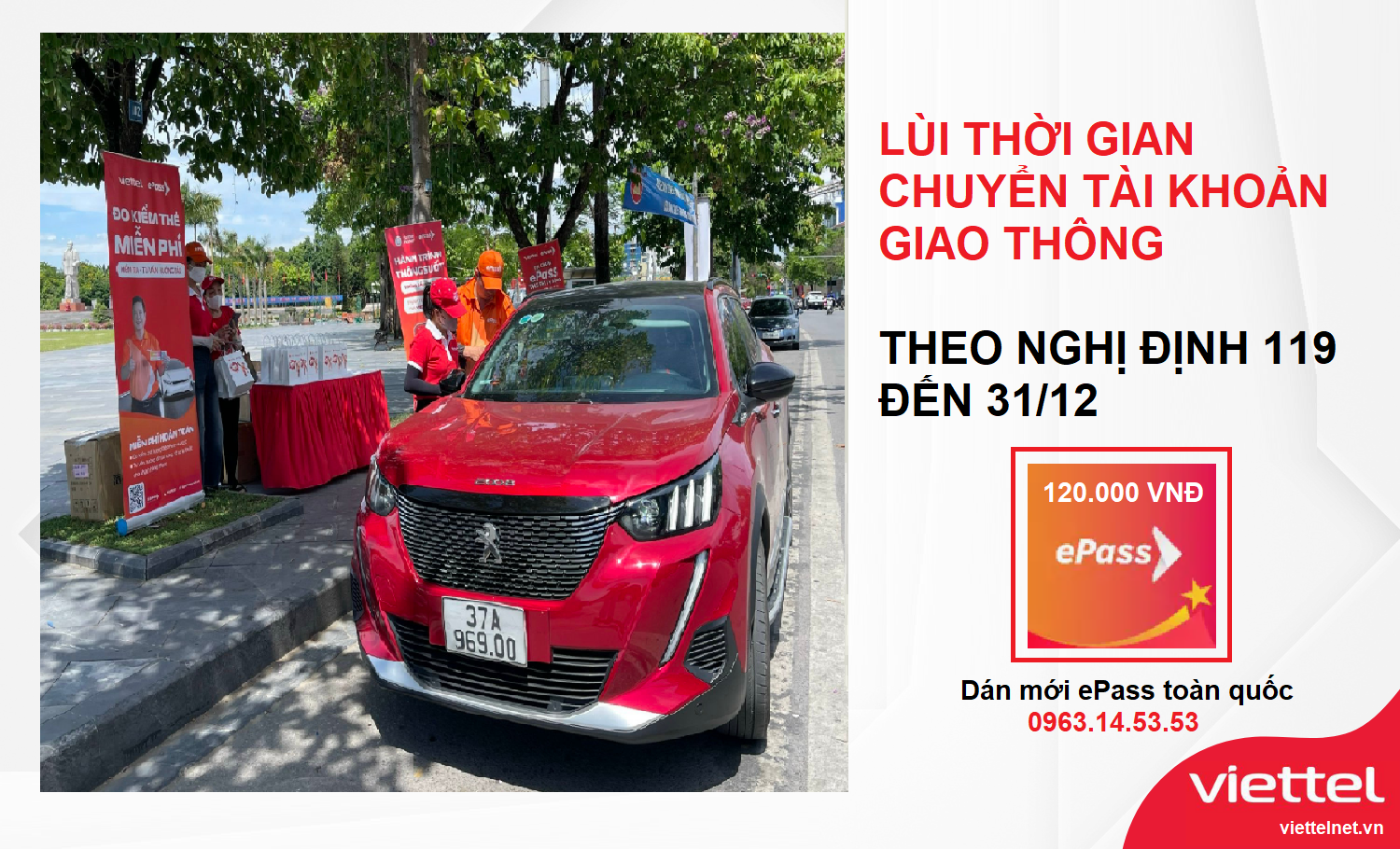 Tạm dời hạn, lùi thời gian chuyển tài khoản giao thông