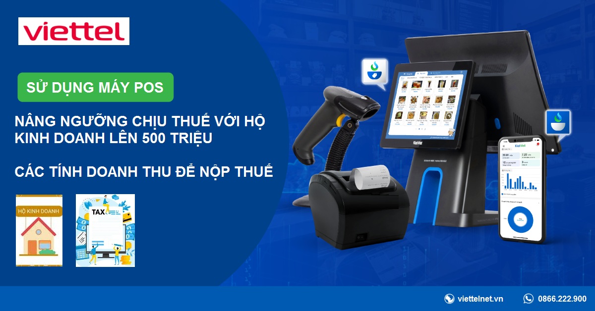 Tính doanh thu để nộp thuế