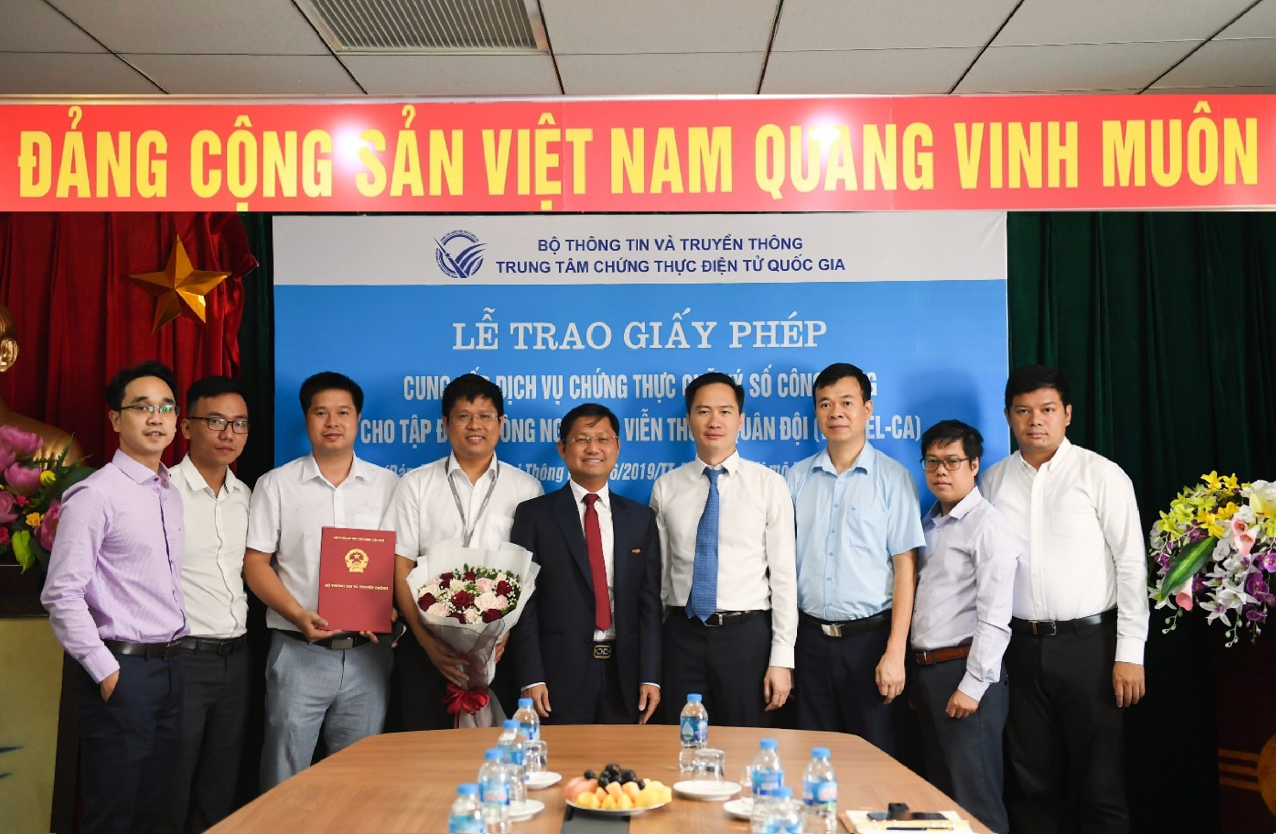 Viettel-CA được Bộ Thông tin và Truyền thông cấp giấy phép
