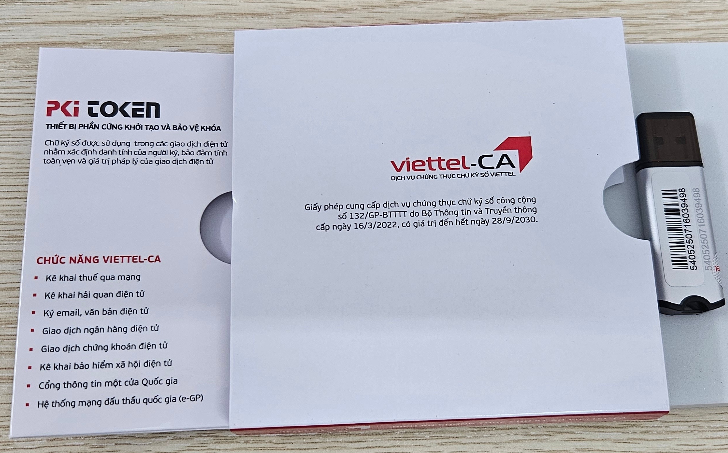 Tính năng của chữ ký số Viettel CA