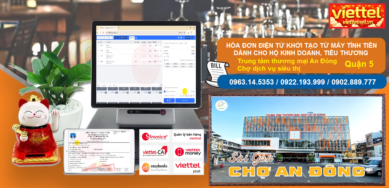 Hóa đơn điện tử Chợ An Đông
