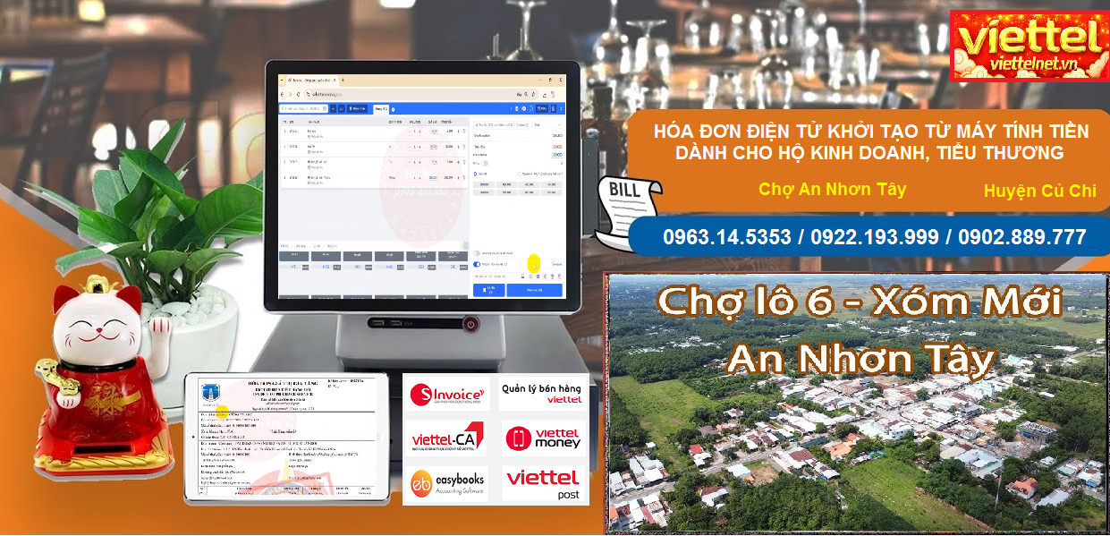 Hóa đơn điện tử Chợ An Nhơn Tây