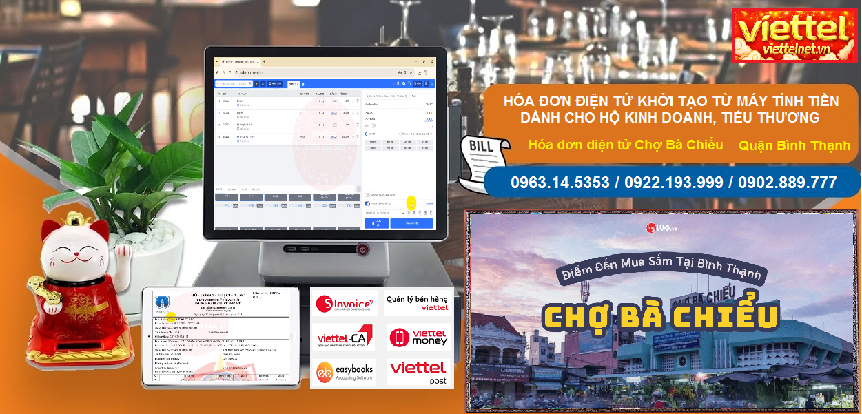 Hóa đơn điện tử Chợ Bà Chiểu