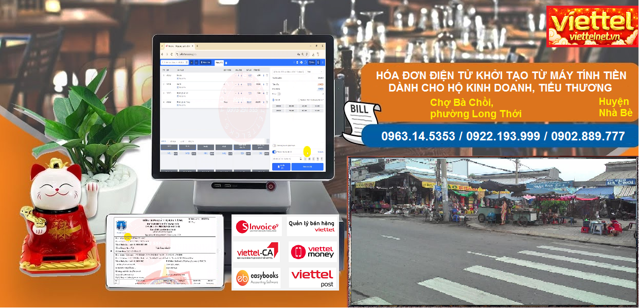 Hóa đơn điện tử Chợ Bà Chồi