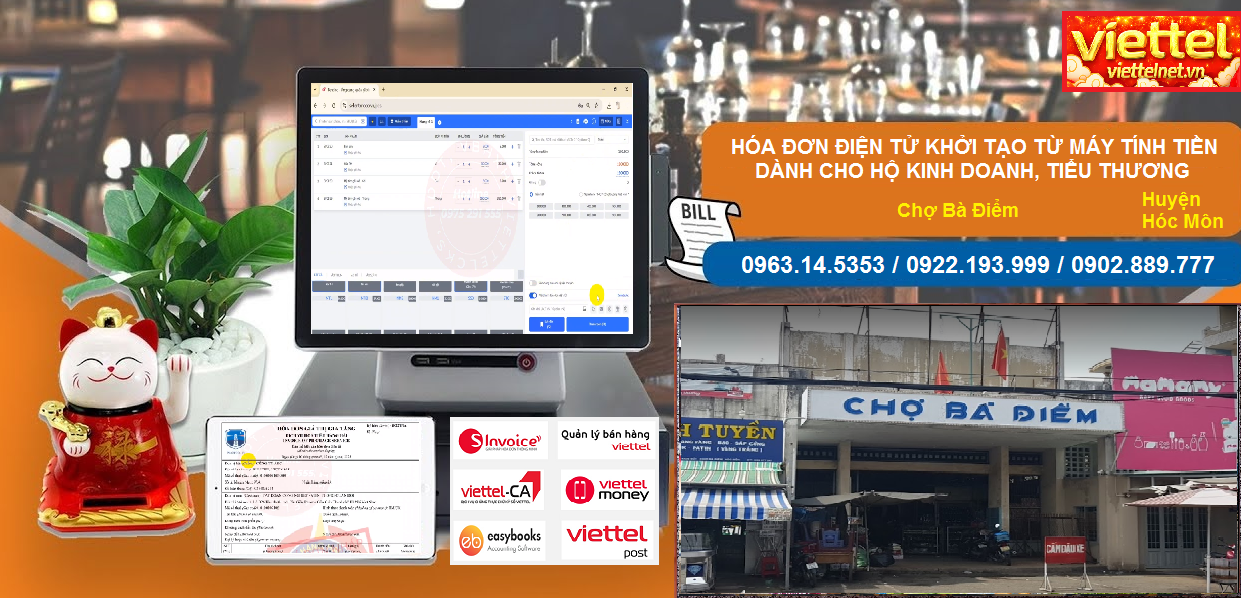 Hóa đơn điện tử Chợ Bà Điểm