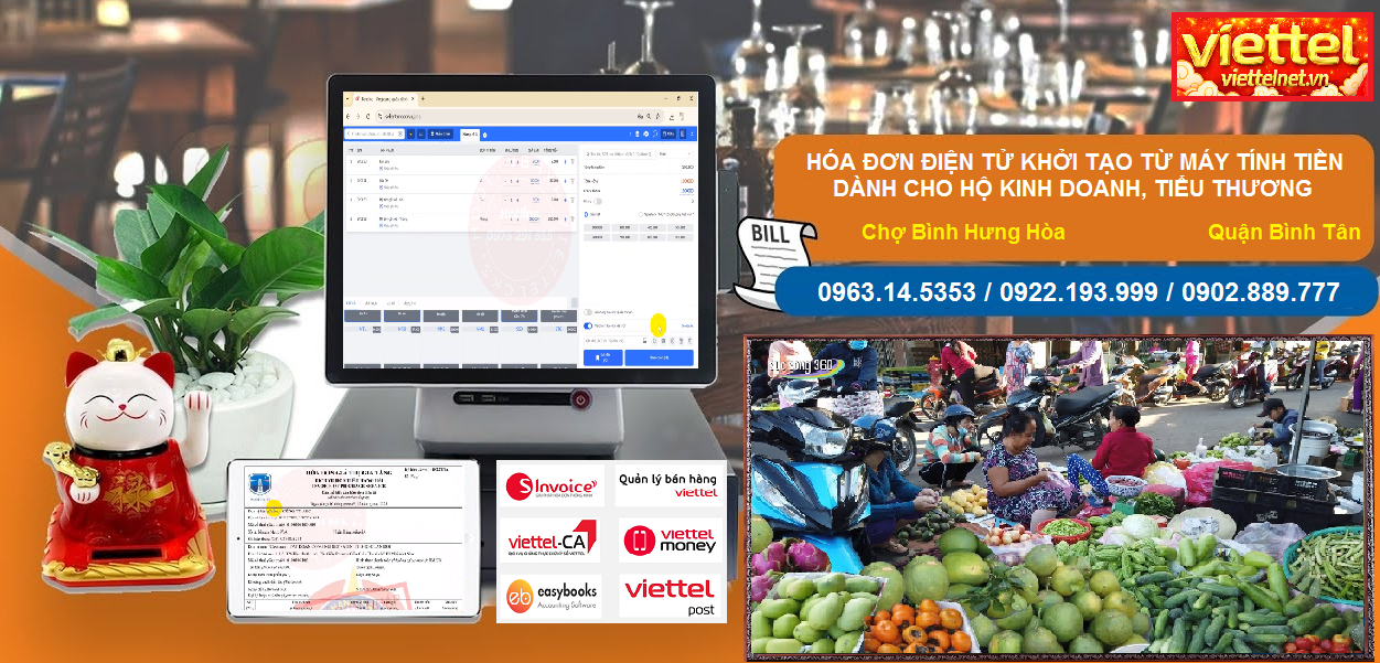 Hóa đơn điện tử Chợ Bình Hưng Hòa