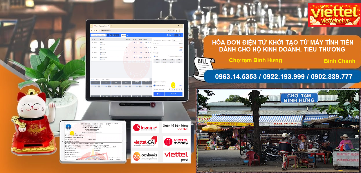 Hóa đơn điện tử Chợ tạm Bình Hưng