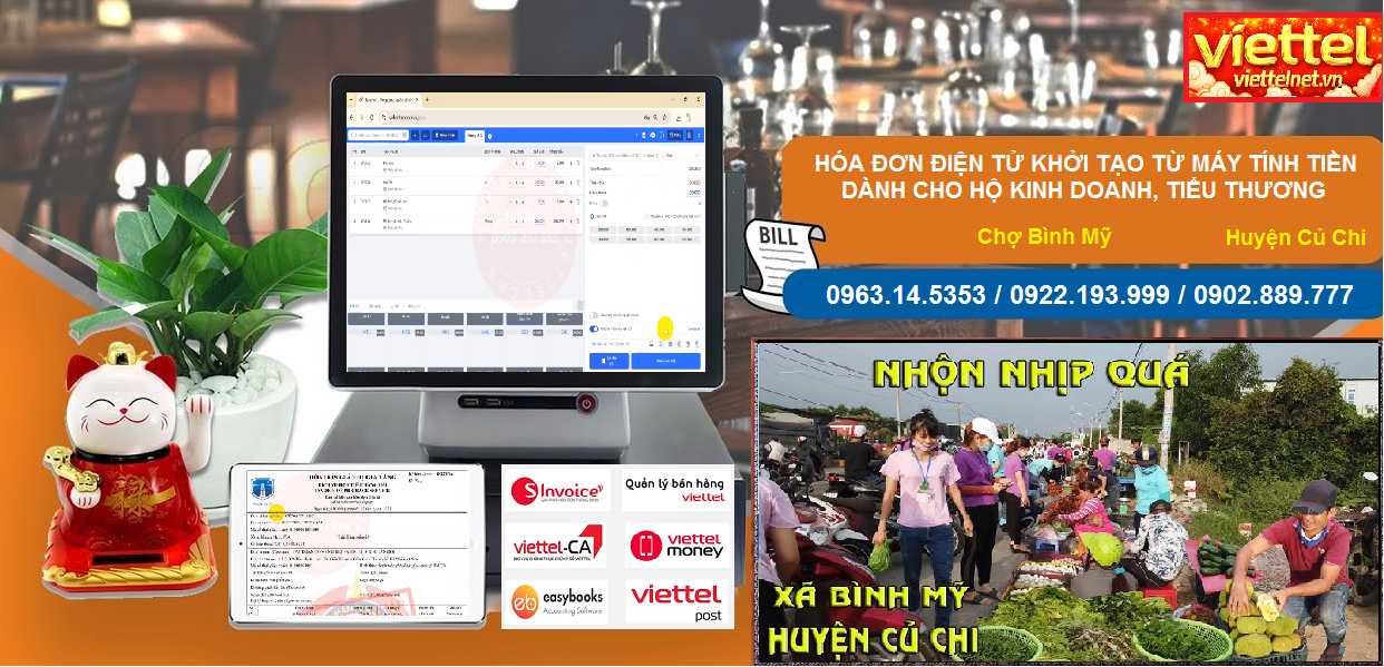 Hóa đơn điện tử Chợ Bình Mỹ