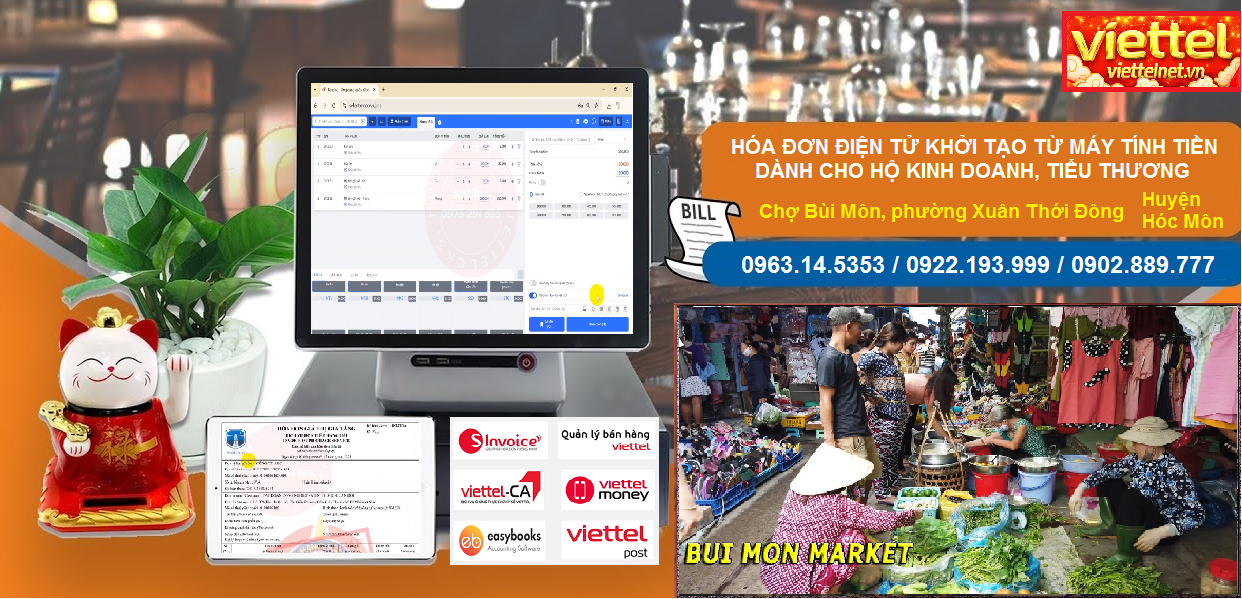 Hóa đơn điện tử Chợ Bùi Môn