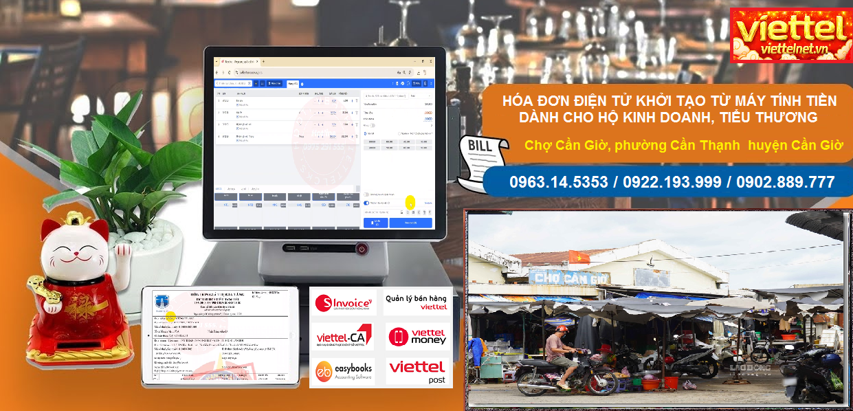 Hóa đơn điện tử Chợ Cần Giờ