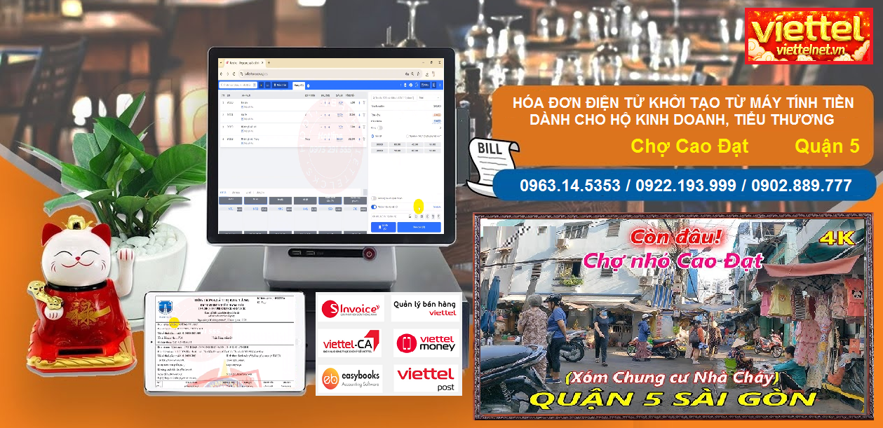 Hóa đơn điện tử Chợ Cao Đạt