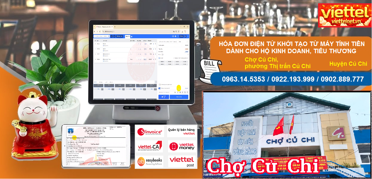 Hóa đơn điện tử Chợ Củ Chi