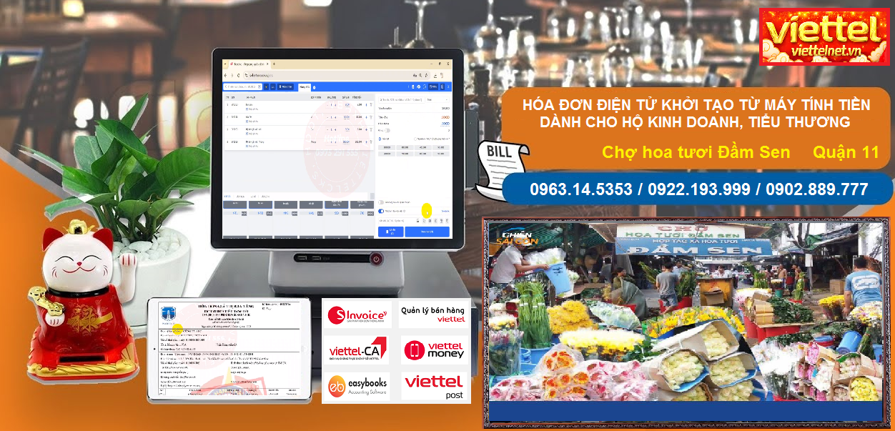 Hóa đơn điện tử Chợ Đầm Sen