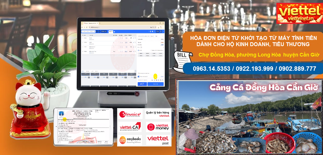 Hóa đơn điện tử Chợ Đồng Hòa