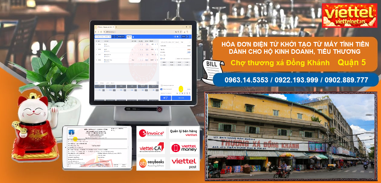 Hóa đơn điện tử Chợ Đồng Khánh