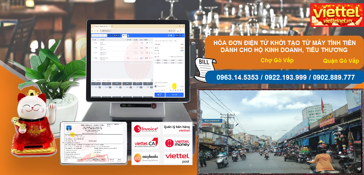 Hóa đơn điện tử Chợ Gò Vấp