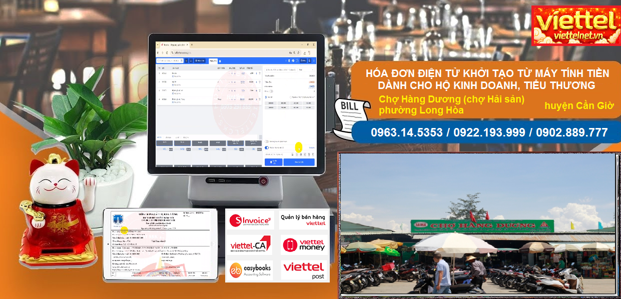 Hóa đơn điện tử Chợ Hàng Dương