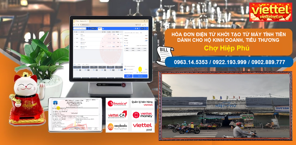 Hóa đơn điện tử Chợ Hiệp Phú