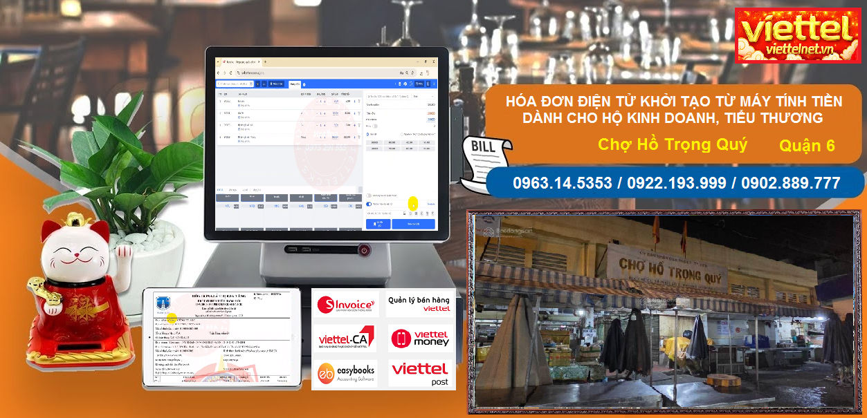 Hóa đơn điện tử Chợ Hồ Trọng Quý