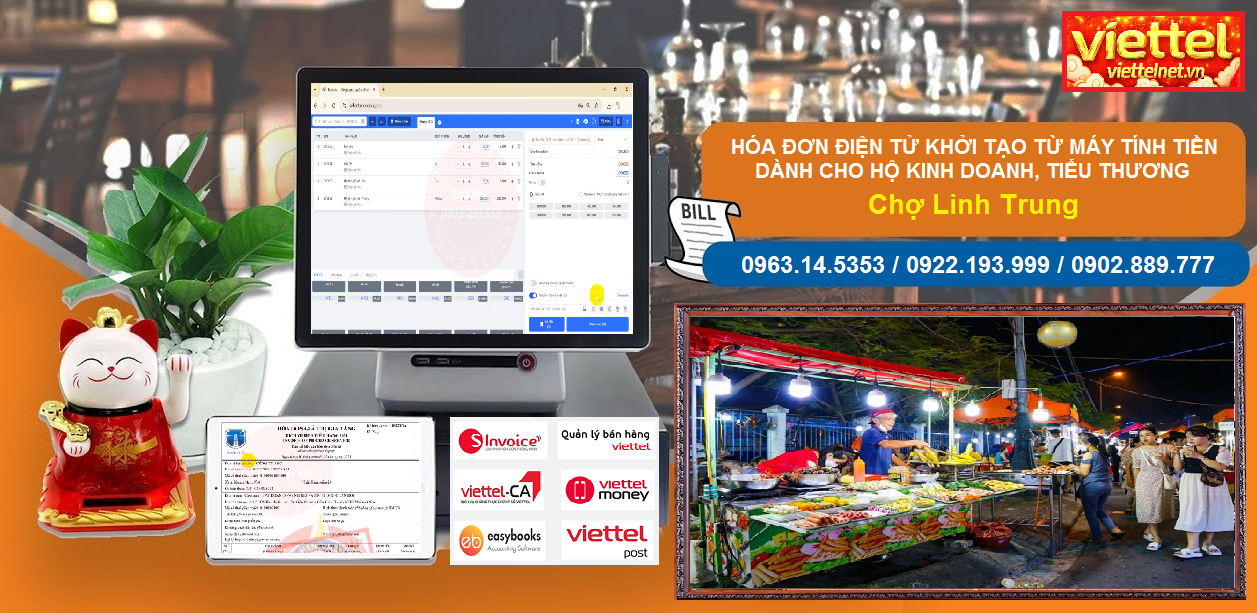 Hóa đơn điện tử Chợ Linh Trung