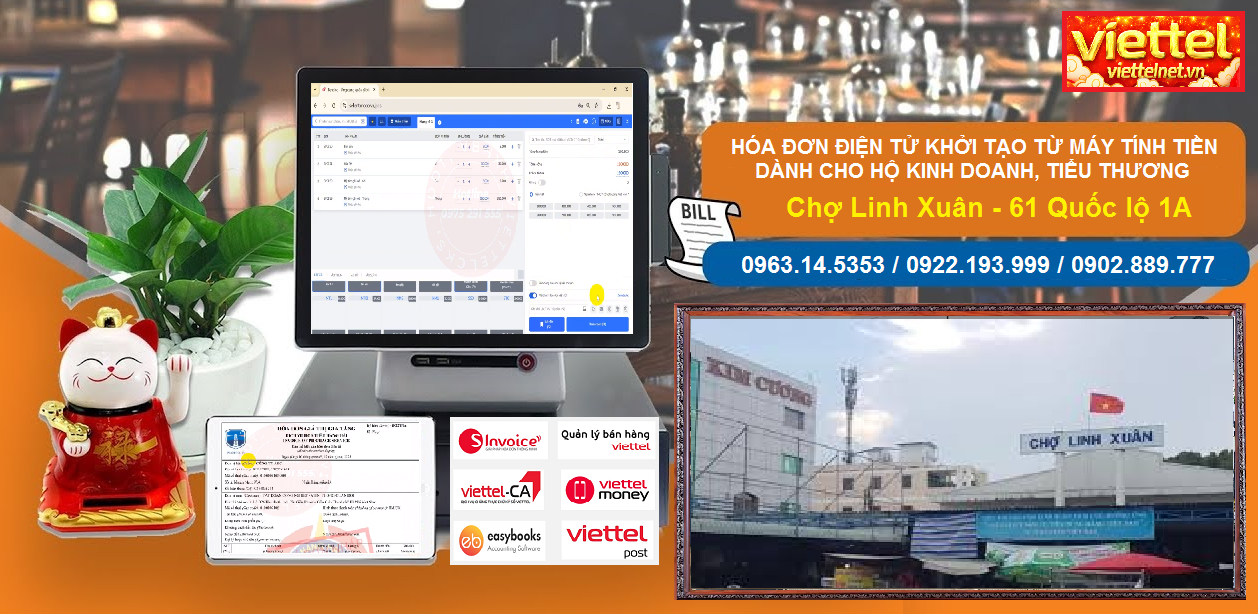 Hóa đơn điện tử Chợ Linh Xuân