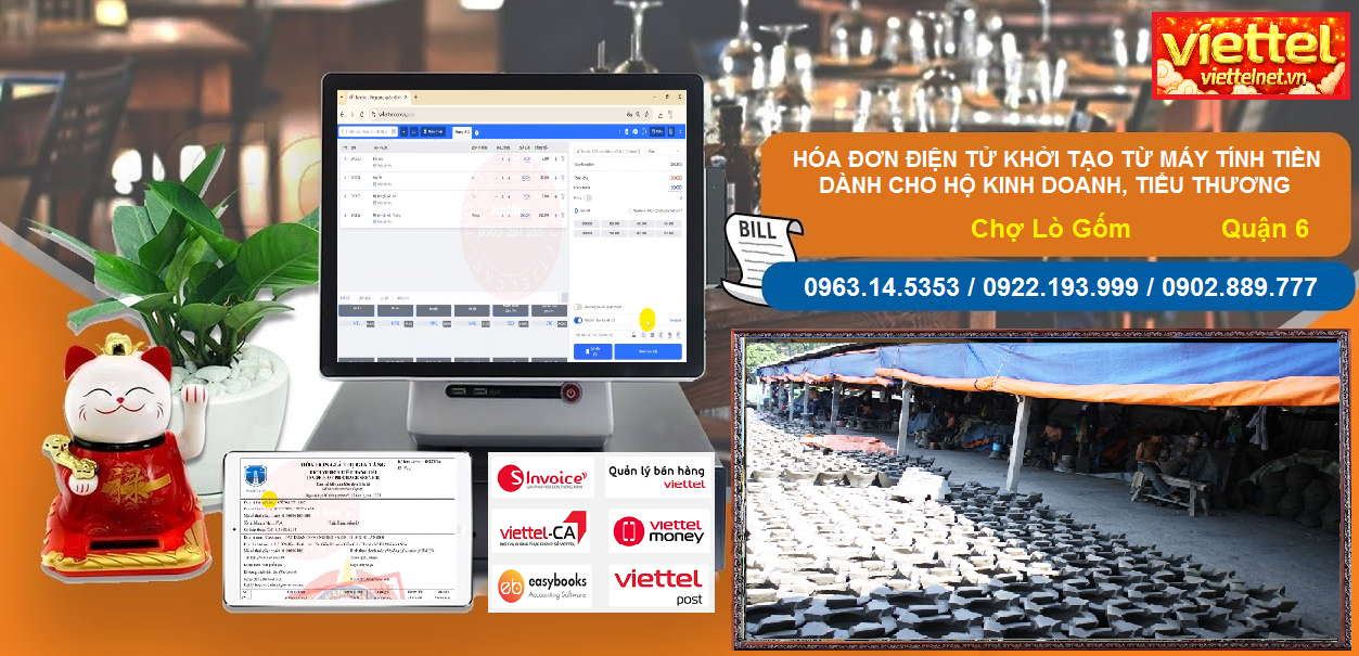 Hóa đơn điện tử Chợ Lò Gốm