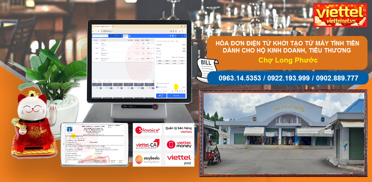 Hóa đơn điện tử Chợ Long Phước