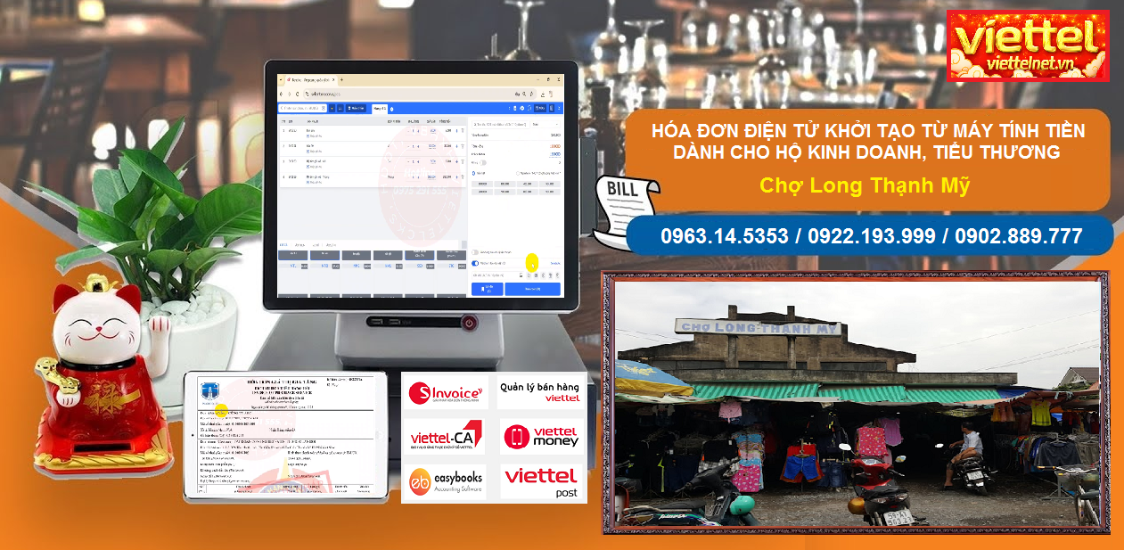 Hóa đơn điện tử Chợ Long Thạnh Mỹ