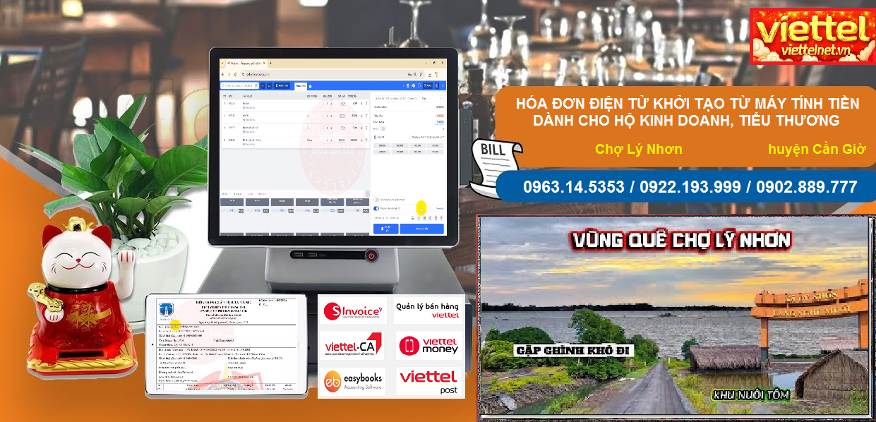 Hóa đơn điện tử Chợ Lý Nhơn