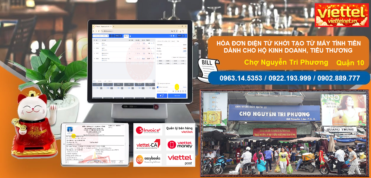 Hóa đơn điện tử Chợ Nguyễn Tri Phương