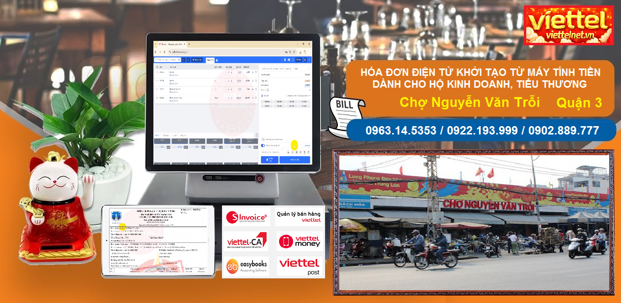 Hóa đơn điện tử Chợ Nguyễn Văn Trỗi